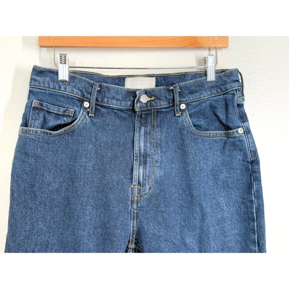 Everlane The Original Cheeky Jeans Womens crop size 30 organic cotton denim EUC - Picture 2 of 11